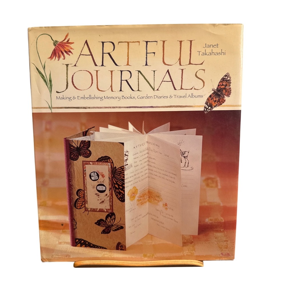 Artful Journals Janet Takahashi Hardcover Lark Books 2007 Scrapbooking DIY Guide